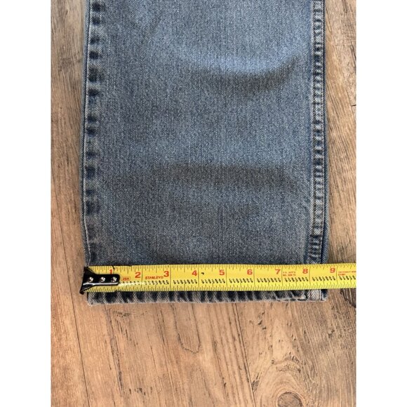 Levi's 505 Jeans Mens Size 40 x 30 Regular Fit Straight Denim Blue - Picture 10 of 14